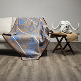 Mini Khotso Acrylic | Ntjhe Poone | Cobalt/Corn/Natural