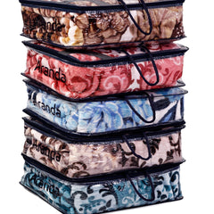 Mink Blanket - Silk Road | Steel/Silver