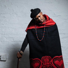 Young Basotho Designers - Lerato la Basotho | Black/Scarlet