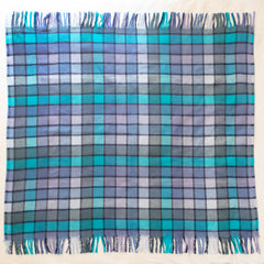 Brites Shawls - Cardiff | Navy/Blue Velvet