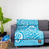 Woollen Basotho - Marona | Peacock/Natural/Black