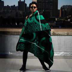 Young Basotho Designers - Majabajaba | Black/Emerald/Natural