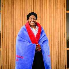 Church Blankets - Mercy (Sacred Heart) | Electric/Cherry.