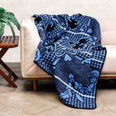 Woollen Basotho - Motlatsi - Khosana | Black/Cobalt/Natural