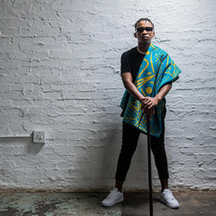 Young Basotho Designers - Manoti A Koriana | Peacock/Gold