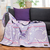 Woollen Basotho - Motlatsi - Khosana | Lilac/Natural