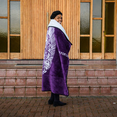 Church Blankets - St Anne | Grape/Natural