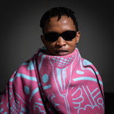 Young Basotho Designers - Manoti A Koriana | Pink/Light Aqua