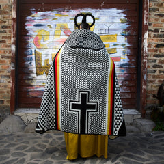 Young Basotho Designers - Kobo Ea Poloko | Black/Natural/Scarlet