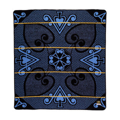 Woollen Basotho - Sefate - Ace | Black/Cobalt/Gold