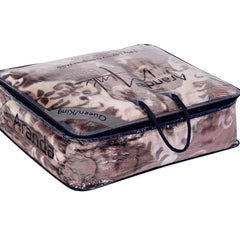 Mink Blanket - Silk Road | Steel/Silver