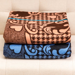Woollen Basotho - Motlatsi - Khosana | Black/Cobalt/Natural