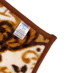 Mink Blanket - Silk Road | Cocoa/Caramel