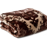 Mink Blanket - Silk Road | Steel/Silver