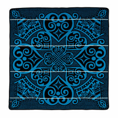 Woollen Basotho - Marona | Black/Peacock/Natural