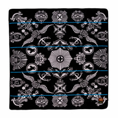 Woollen Basotho - Victoria England - Badges of the Brave | Black/Silver/Peacock