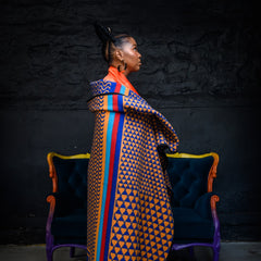 Young Basotho Designers - Kobo Ea Poloko | Royal/Yolk/Scarlet