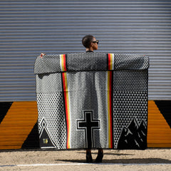 Young Basotho Designers - Kobo Ea Poloko | Black/Natural/Scarlet