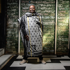 Young Basotho Designers - Litema | Black/Natural/Gold