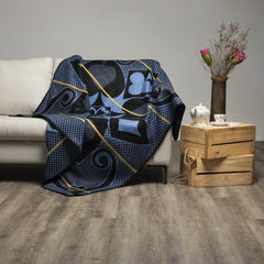 Khotso - Cards | Black/Cobalt/Gold.