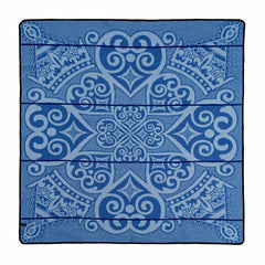 Woollen Basotho - Marona | Cobalt/Light Powder/Royal