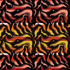 Woollen Basotho - Victoria England - Flame | Brown/Blk/Yolk/Gold