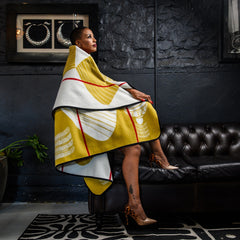 Young Basotho Designers - Ngoale | Gold/Natural/Scarlet