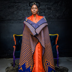 Young Basotho Designers - Kobo Ea Poloko | Royal/Yolk/Scarlet