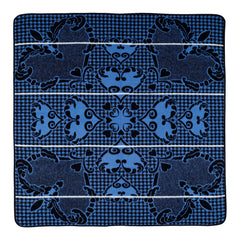 Woollen Basotho - Motlatsi - Khosana | Black/Cobalt/Natural
