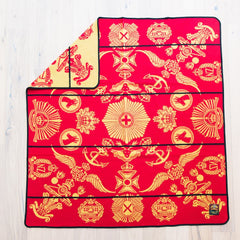 Woollen Basotho - Victoria England - Badges of the Brave | Scarlet/Gold/Black
