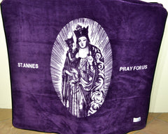 Church Blankets - St Anne | Grape/Natural