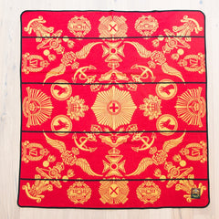Woollen Basotho - Victoria England - Badges of the Brave | Scarlet/Gold/Black