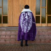 Church Blankets - St Anne | Grape/Natural