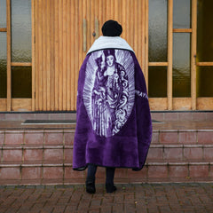 Church Blankets - St Anne | Grape/Natural