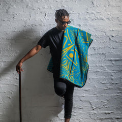 Young Basotho Designers - Manoti A Koriana | Peacock/Gold