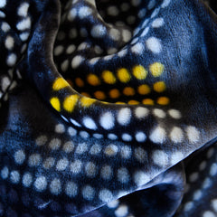Mink Blanket - African Beads | Charcoal/Steel