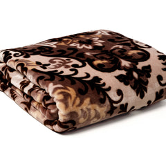 Mink Blanket - Silk Road | Cobblestone/Oyster Grey