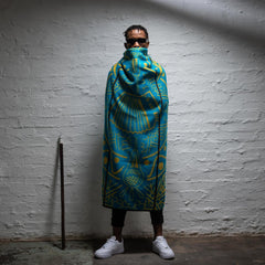 Young Basotho Designers - Manoti A Koriana | Peacock/Gold