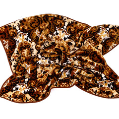 Mink Blanket - Silk Road | Cocoa/Caramel