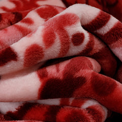 Mink Blanket - Silk Road | Garnet/Rose Pink