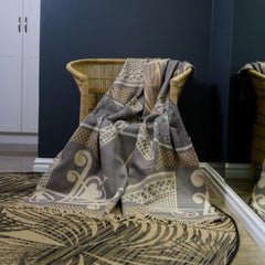 Basotho Throw | Iron/Bone