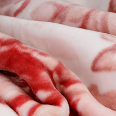 Mink Blanket - Grace | Coral Pink/Lt Pink