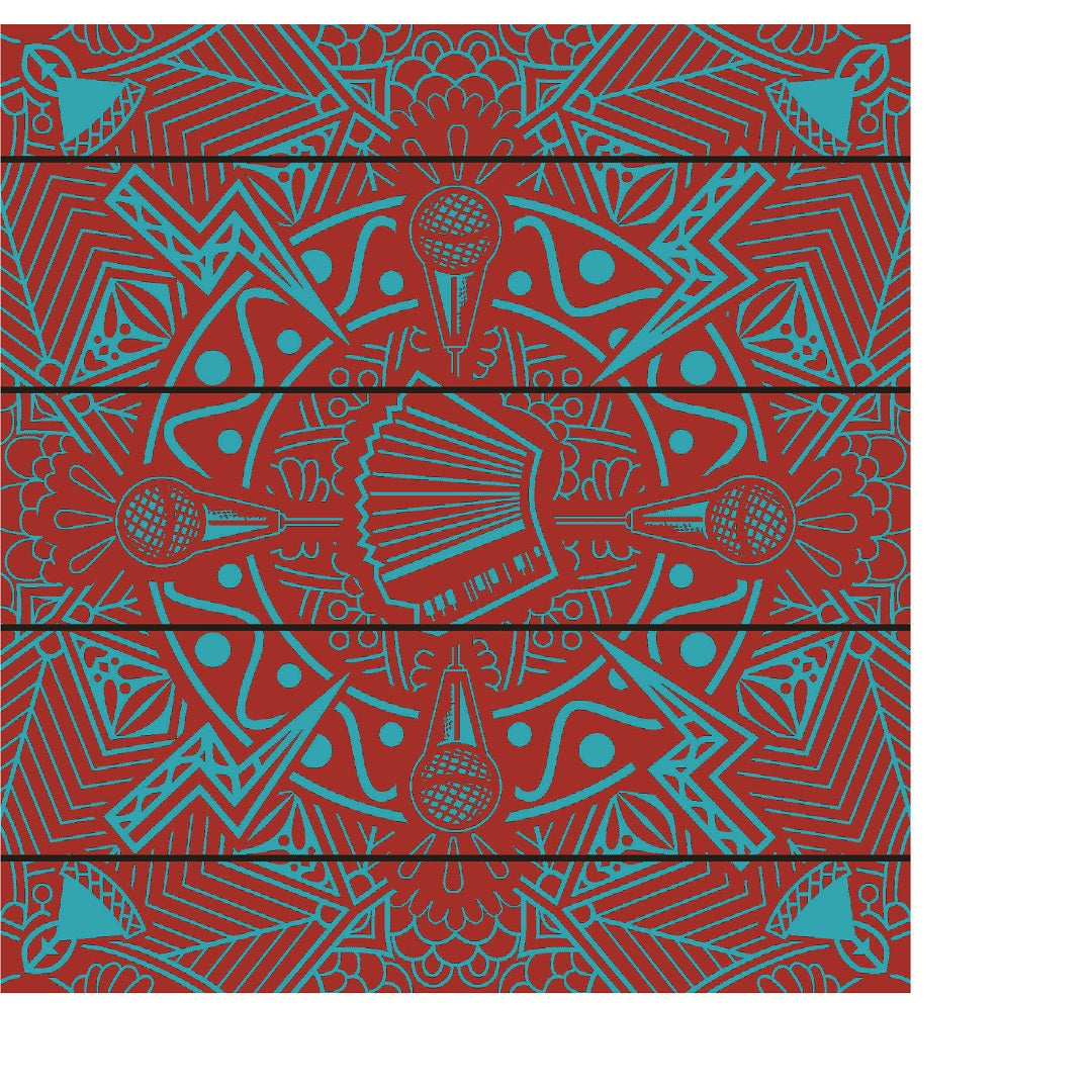 Young Basotho Designers - Manoti A Koriana | Scarlet/Peacock