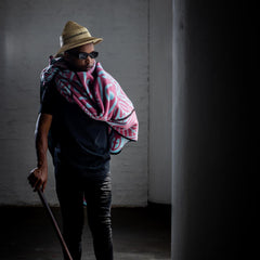 Young Basotho Designers - Manoti A Koriana | Pink/Light Aqua