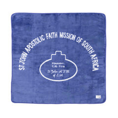 Church Blankets- St John Apostolic | Electric Blue/Nat