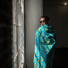 Young Basotho Designers - Manoti A Koriana | Peacock/Gold