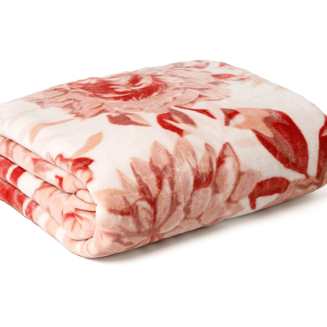 Faux Mink Bella - Grace | Coral Pink/Lt Pink
