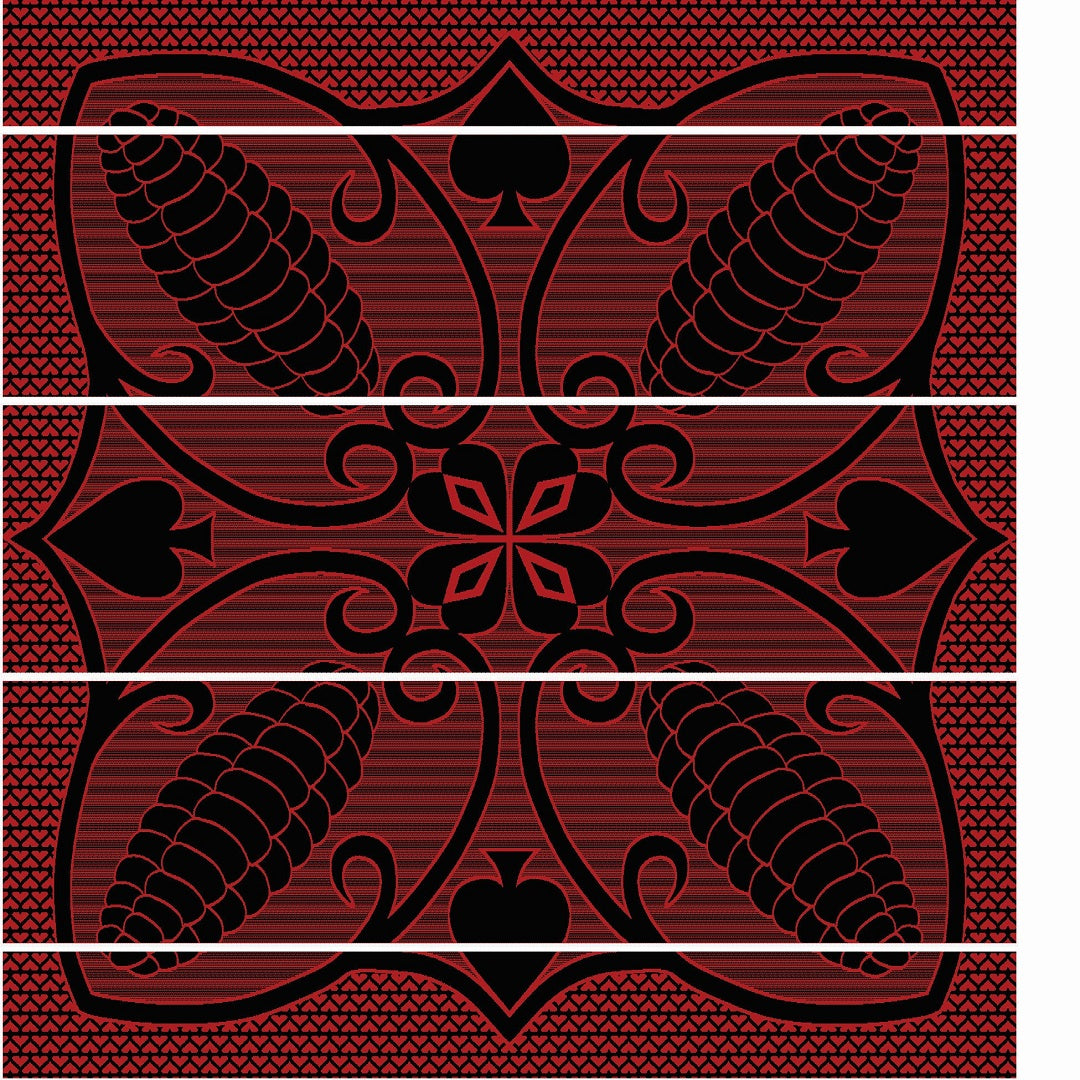 Khotso - Ntjhe Poone | Black/Scarlet/Natural