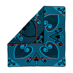 Woollen Basotho - Sefate - Ace | Black/Peacock/Scarlet