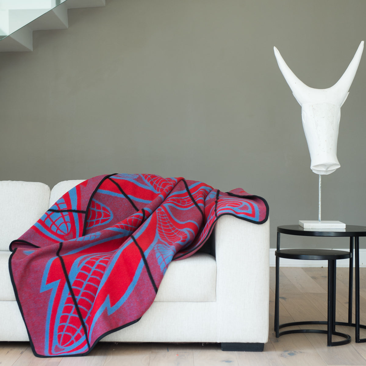 Seanamarena - Poone | Scarlet/Cobalt/Black